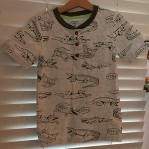 Carter’s Boys Henley with Alligators
